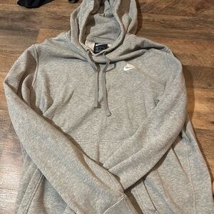 Nike Heather Gray Pullover Hoodie